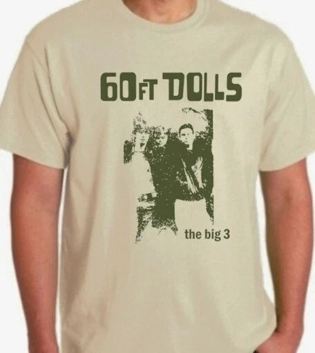 60 Ft Dolls Music Indie Rock Band The Big 3 Gorky's - Adult & Kids T-Shirts, Sweatshirts & Hoodies apparel design preview 1