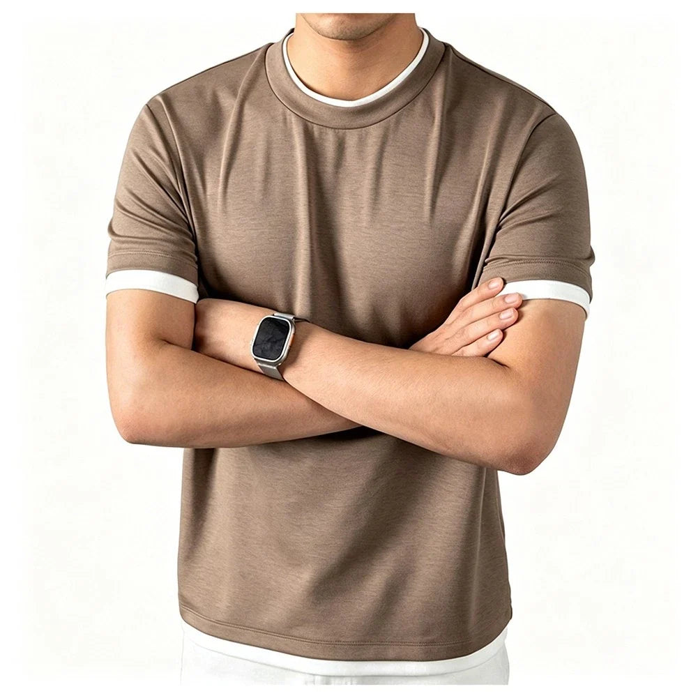 Men's Casual Short Sleeve Polyester Top Loose Fit for - Adult & Kids T-Shirts, Sweatshirts & Hoodies apparel design preview 1