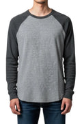 AMERICAN EAGLE Super Soft Raglan Thermal Size M Gray - Adult & Kids T-Shirts, Sweatshirts & Hoodies apparel design preview 1