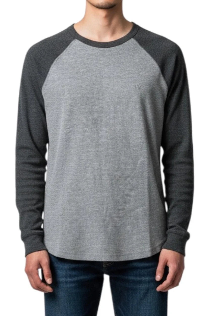AMERICAN EAGLE Super Soft Raglan Thermal Size M Gray - Adult & Kids T-Shirts, Sweatshirts & Hoodies apparel design preview 1