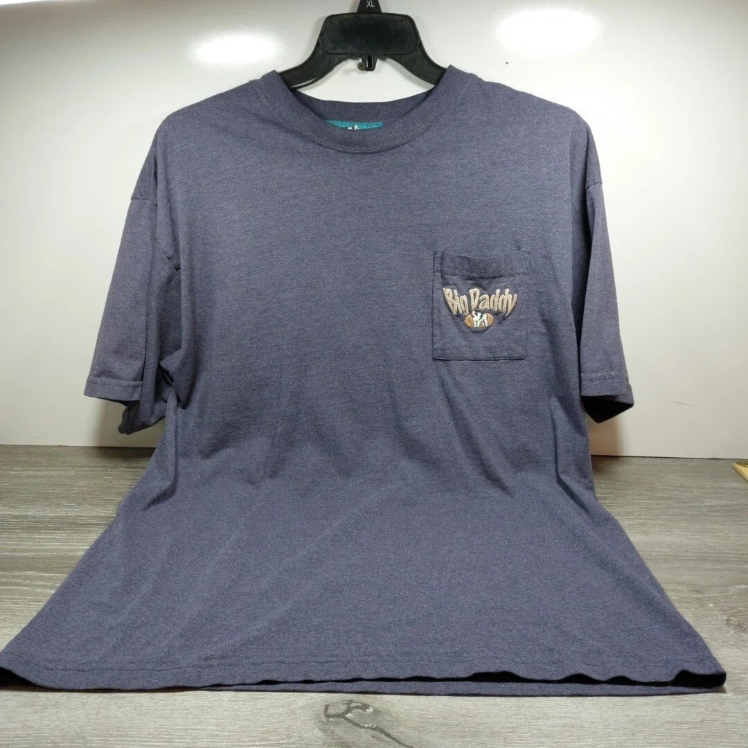 Big Dogs Daddy Pocket T- Purple Large - Adult & Kids T-Shirts, Sweatshirts & Hoodies apparel design preview 1