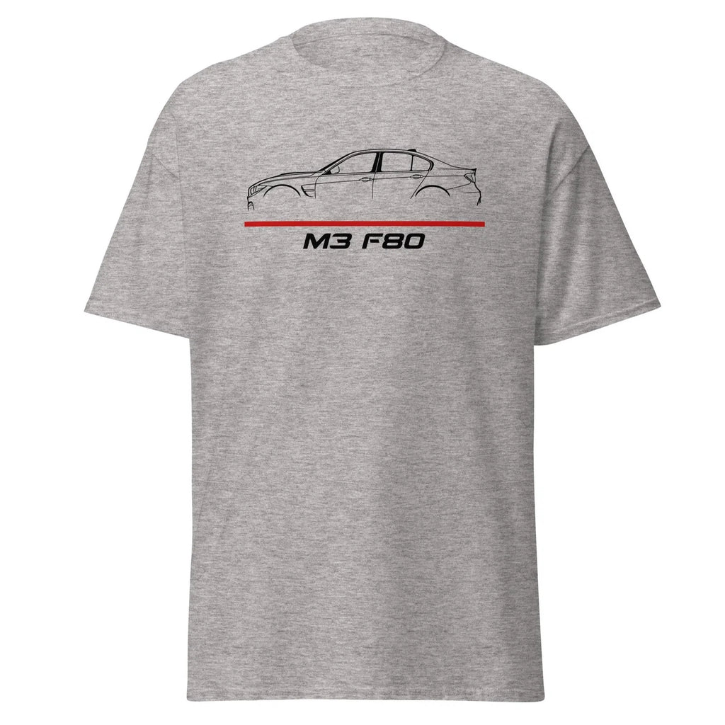 M3 F80 Twin Power Turbo Aggressive Euro Sedan Graphic - Adult & Kids T-Shirts, Sweatshirts & Hoodies apparel design preview 1