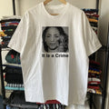 90s Sade Parody It Is A Crime Aged White M - Adult & Kids T-Shirts, Sweatshirts & Hoodies apparel design preview 1