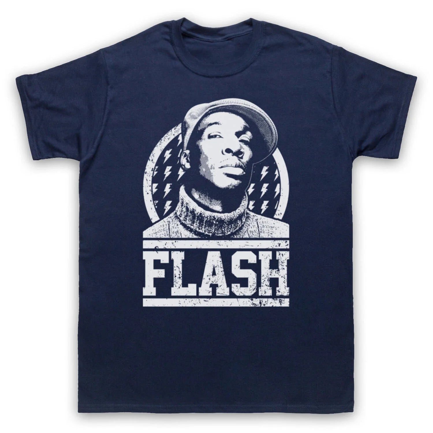 GRANDMASTER FLASH TRIBUTE ICONIC UNOFFICIAL RAPPER MC - Adult & Kids T-Shirts, Sweatshirts & Hoodies apparel design preview 1