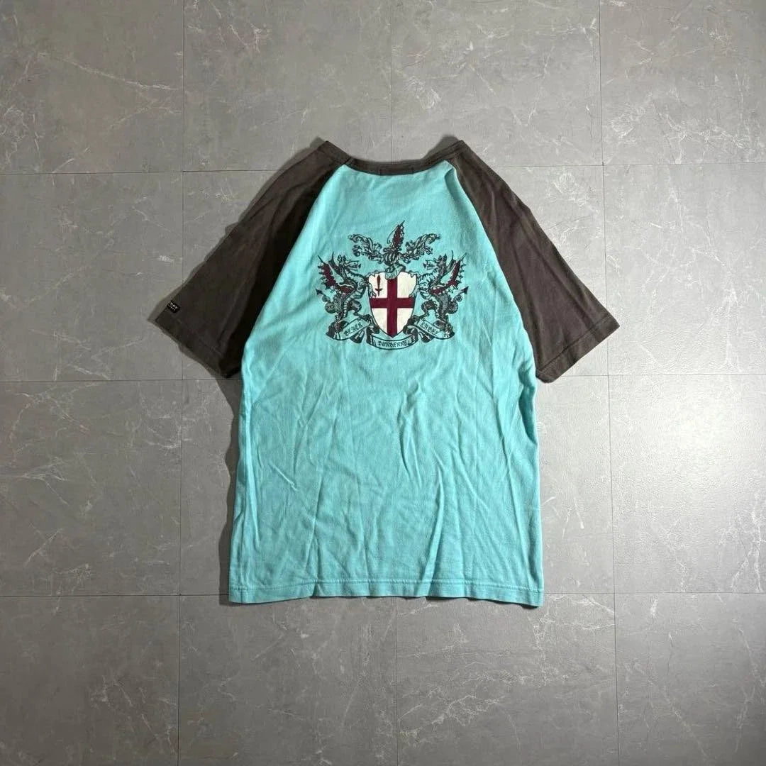 Burberry Black Label Raglan Short Sleeve Y2K Archive - Adult & Kids T-Shirts, Sweatshirts & Hoodies apparel design preview 1
