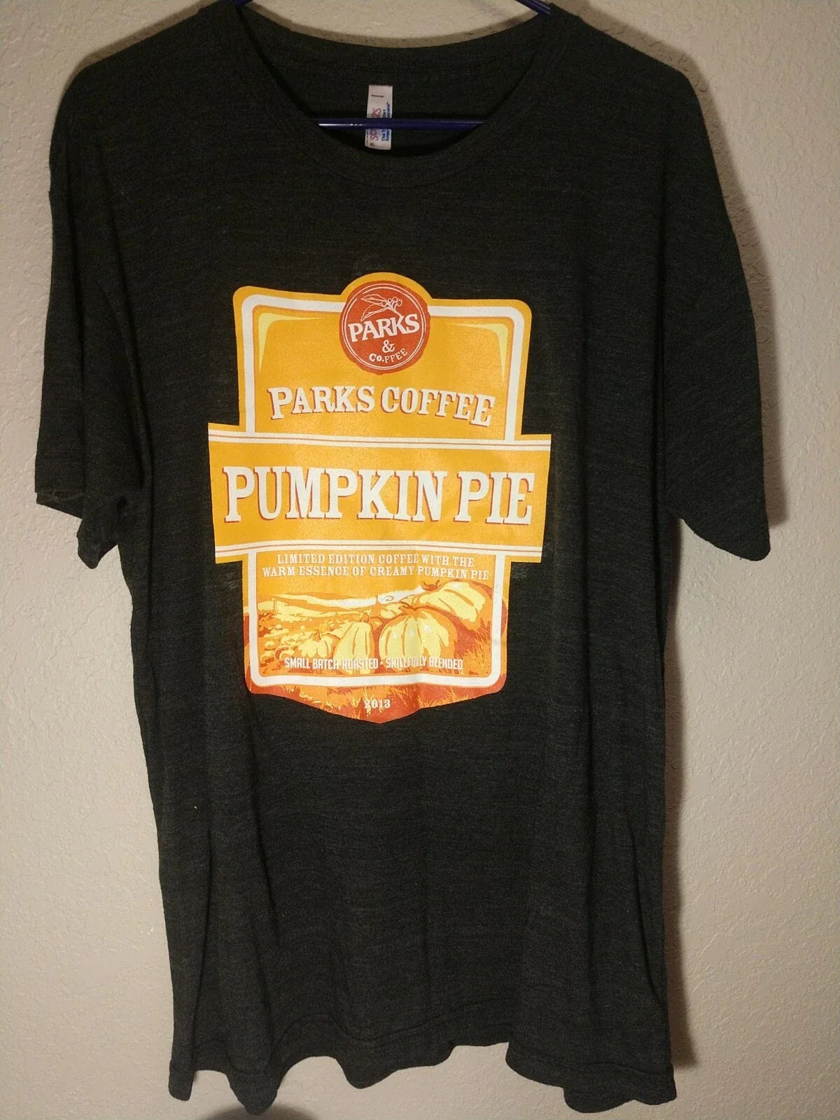 Parks Co.ffee Pumpkin Pie XL Texas - Adult & Kids T-Shirts, Sweatshirts & Hoodies apparel design preview 1