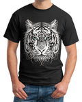 Men's Tribal Tiger Explore Vibrant Color Options! - Adult & Kids T-Shirts, Sweatshirts & Hoodies apparel design preview 1