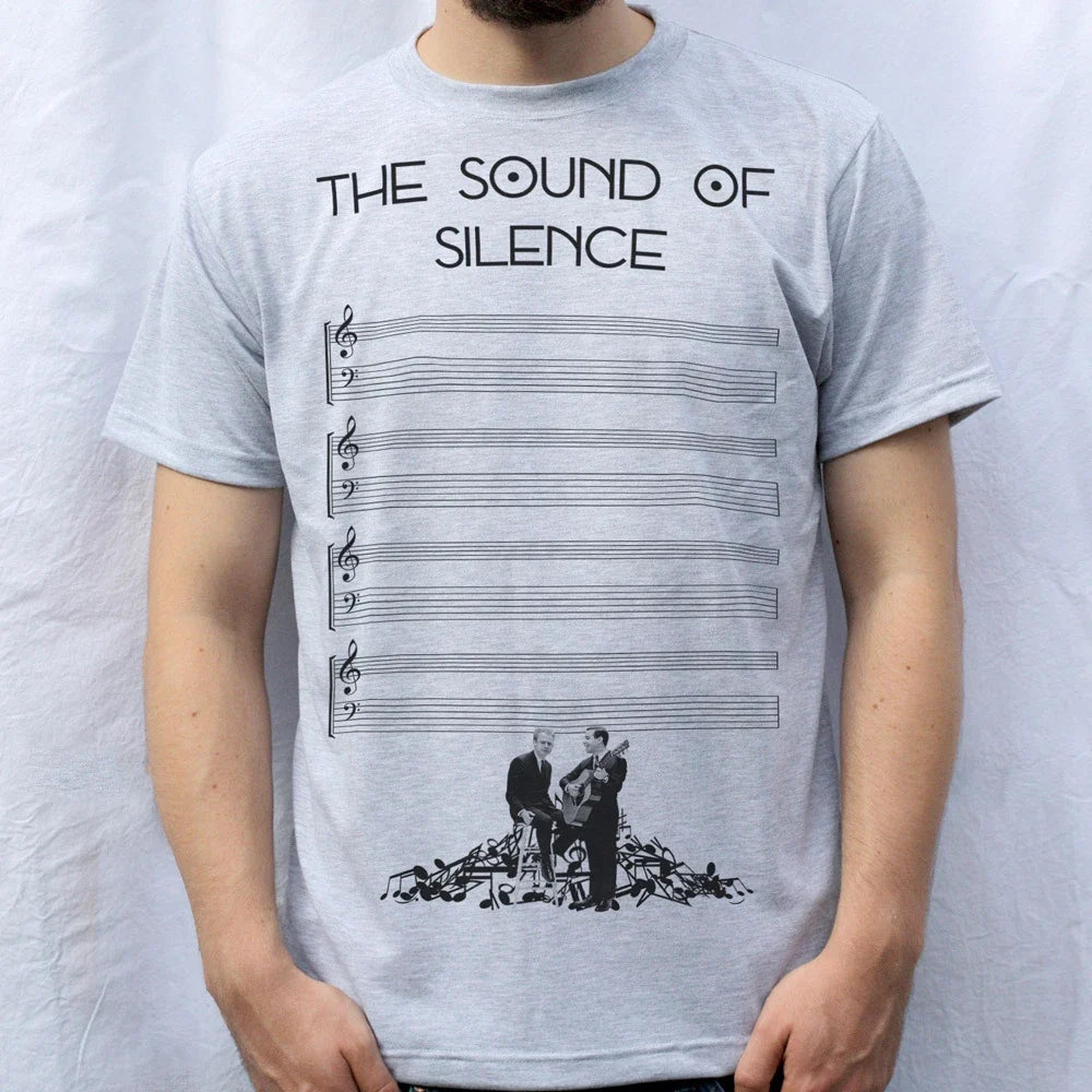 The Sound of Silence Design Simon Garfunkel - Adult & Kids T-Shirts, Sweatshirts & Hoodies apparel design preview 1