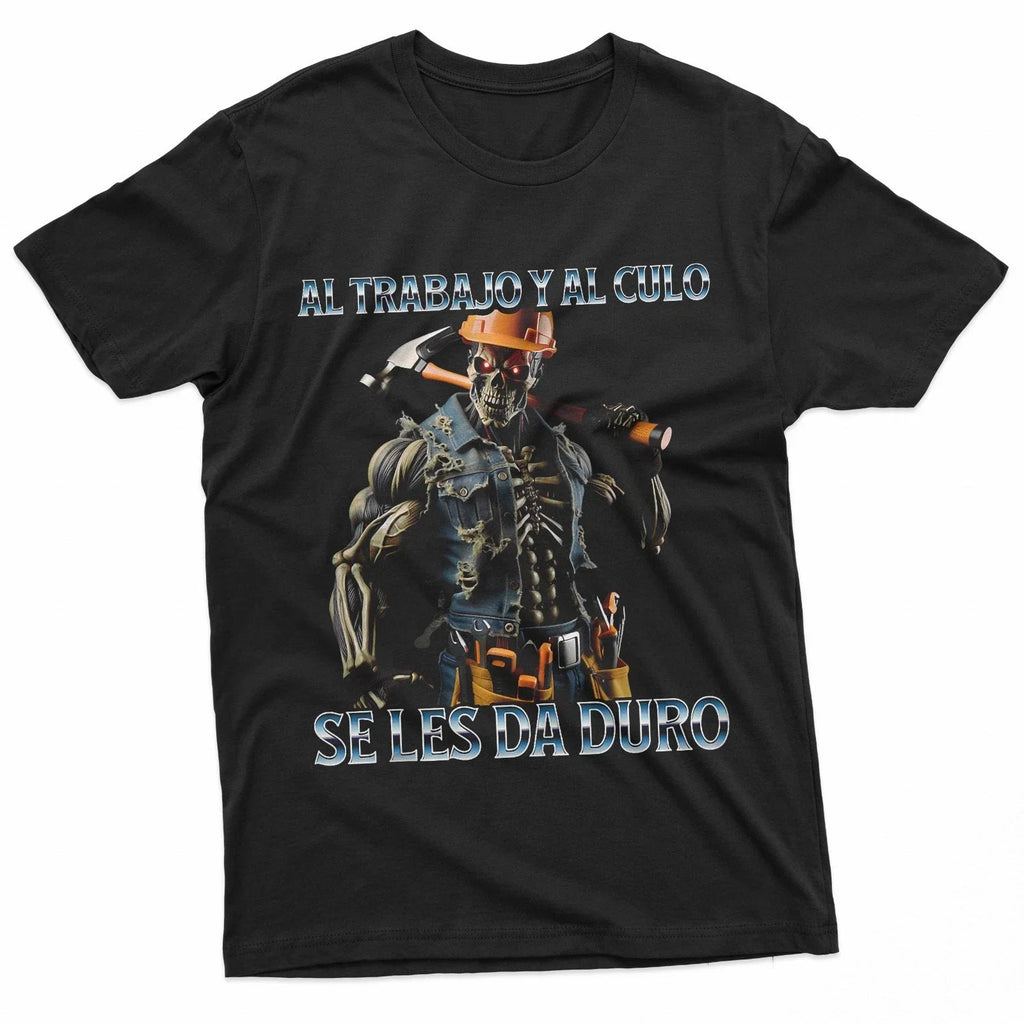 Mens Al trabajo y culo hay que darle duro - Adult & Kids T-Shirts, Sweatshirts & Hoodies apparel design preview 1