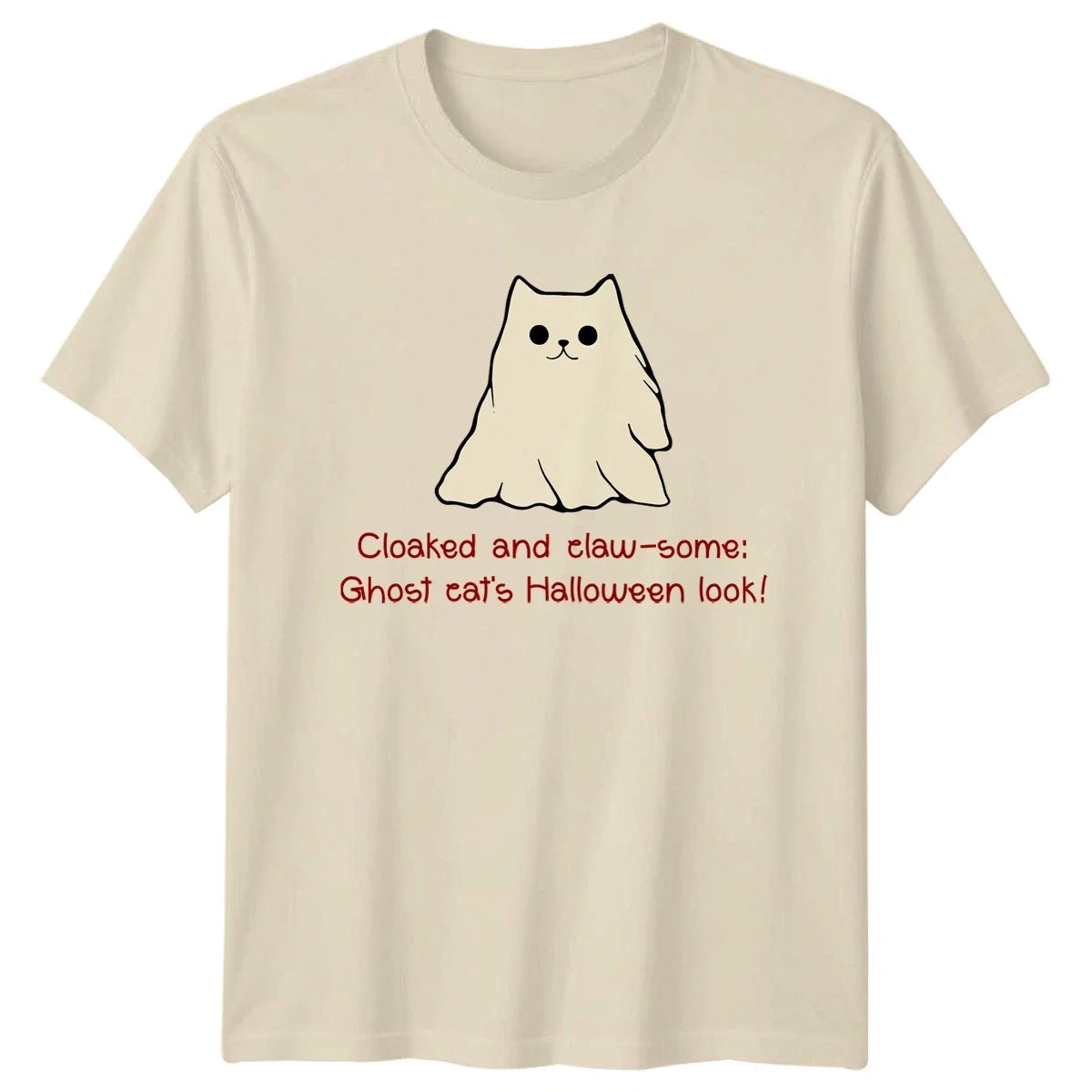 Cloaked And Claw Some Ghost Cats Halloween Gift For - Adult & Kids T-Shirts, Sweatshirts & Hoodies apparel design preview 1