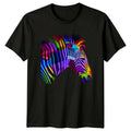 Colorful Zebra Graphic Animals Mens Womens Unisex Top - Adult & Kids T-Shirts, Sweatshirts & Hoodies apparel design preview 1