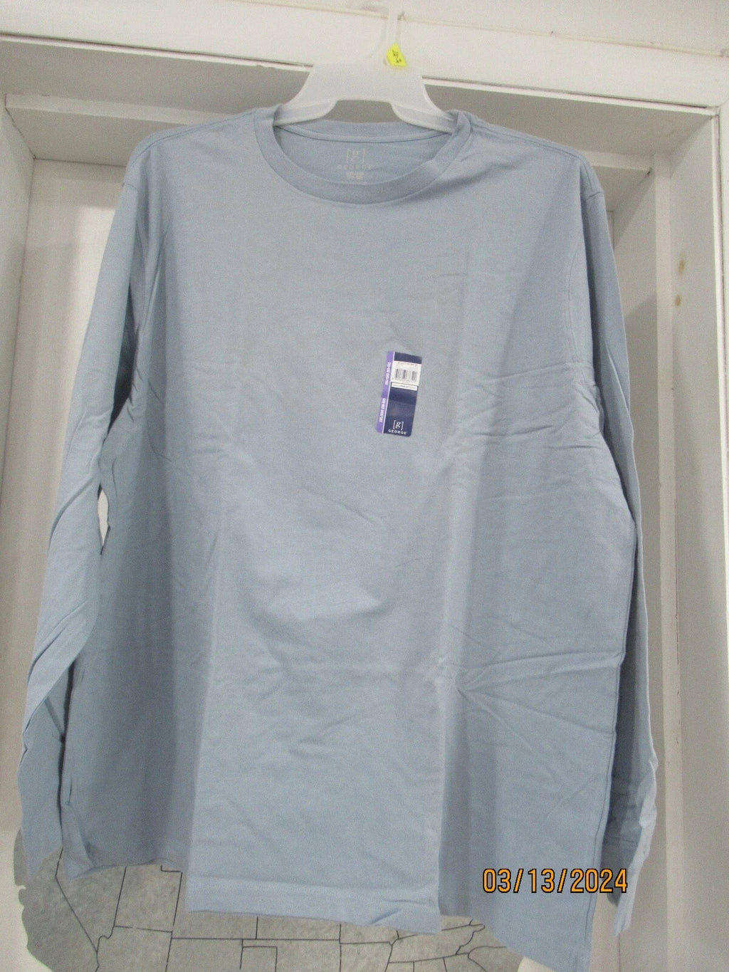 MENS COTTON ...LIGHT BLUE. SIZE 2XL - Adult & Kids T-Shirts, Sweatshirts & Hoodies apparel design preview 1