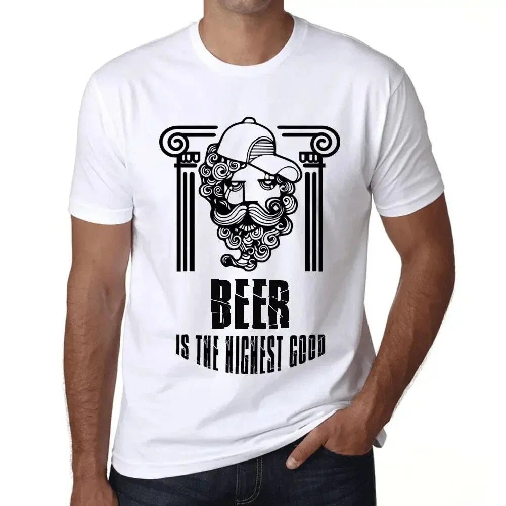 Men's Graphic Beer Is The Highest Good Eco-Friendly - Adult & Kids T-Shirts, Sweatshirts & Hoodies apparel design preview 1