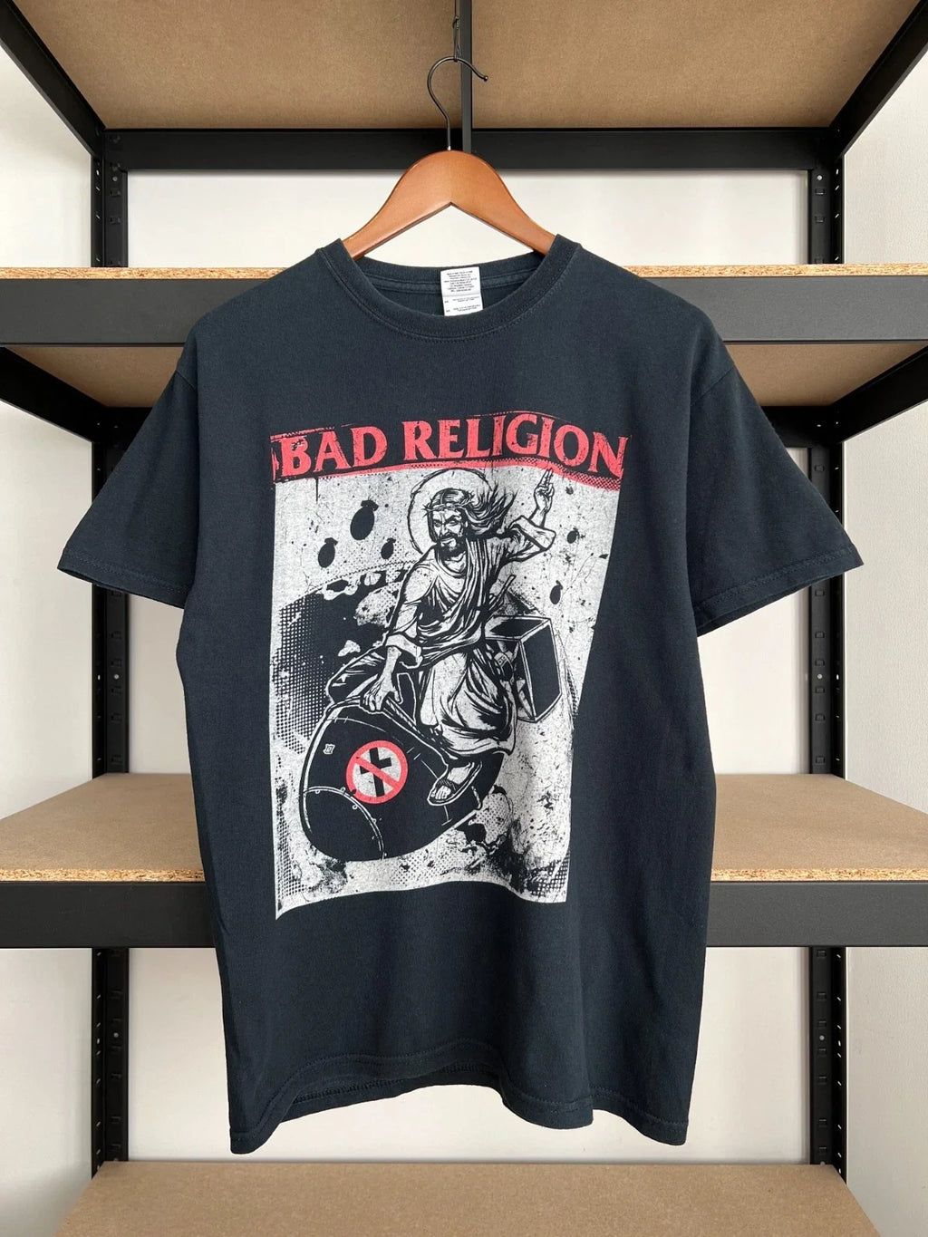 Vintage 2011 Bad Religion Jesus Europe Tour Punk Rock - Adult & Kids T-Shirts, Sweatshirts & Hoodies apparel design preview 1