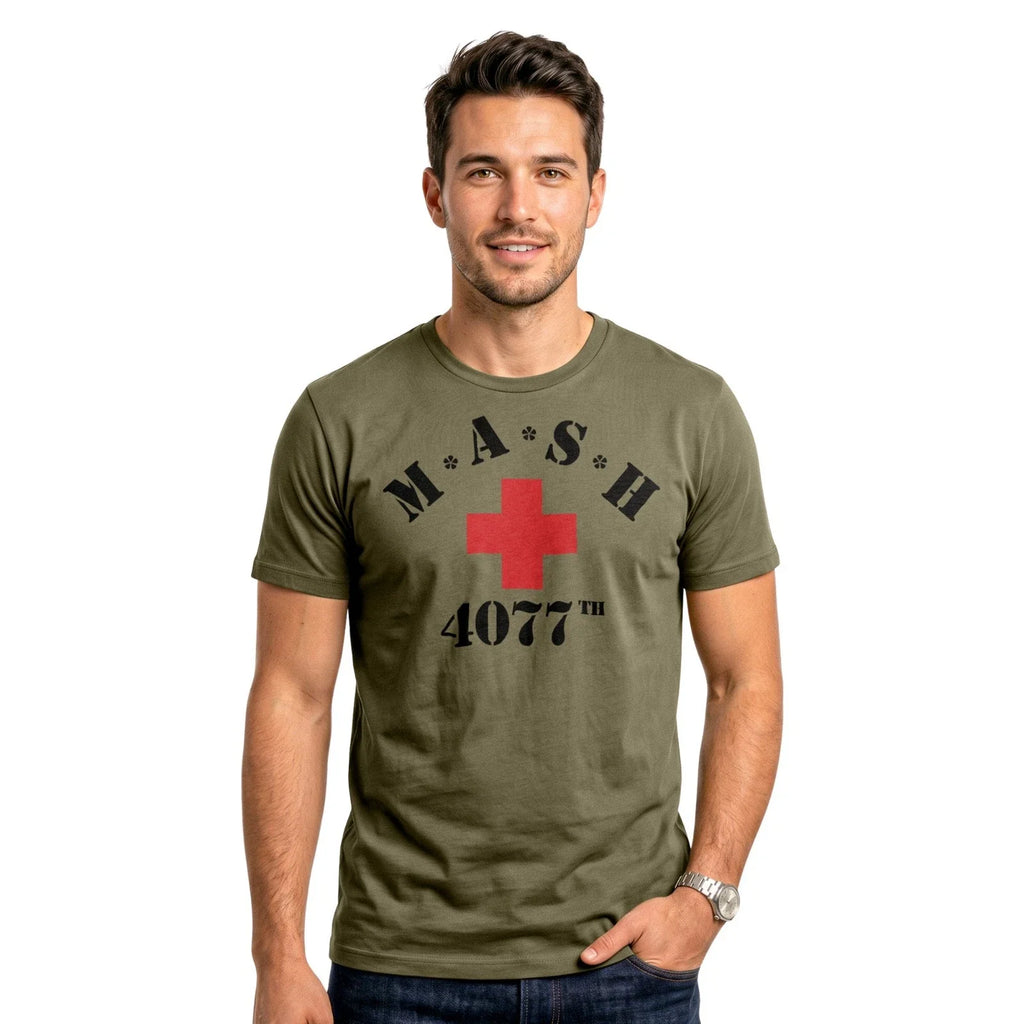 Vintage MAS*H 4077th Retro Military Army 80s TV Show - Adult & Kids T-Shirts, Sweatshirts & Hoodies apparel design preview 1