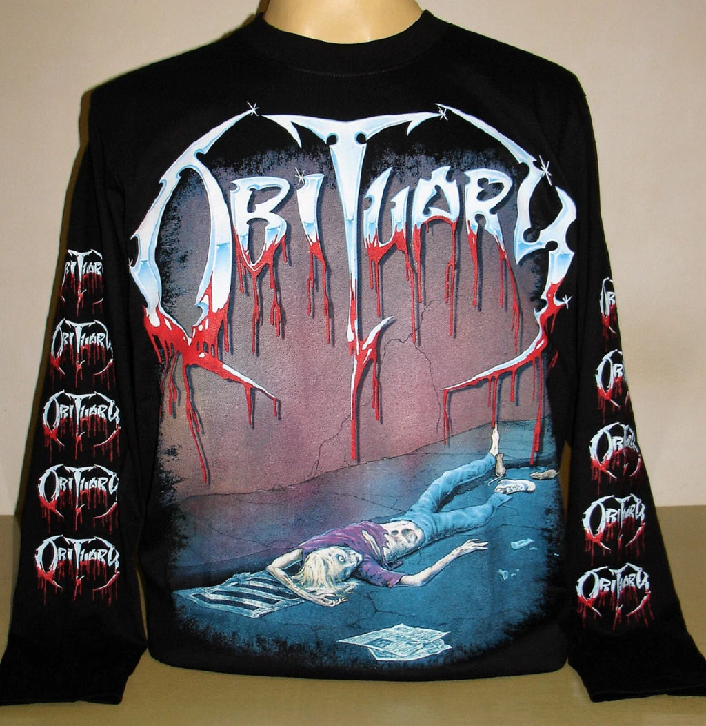 Obituary Slowly We Rot Size S M L XL 2XL 3XL Metal - Adult & Kids T-Shirts, Sweatshirts & Hoodies apparel design preview 1