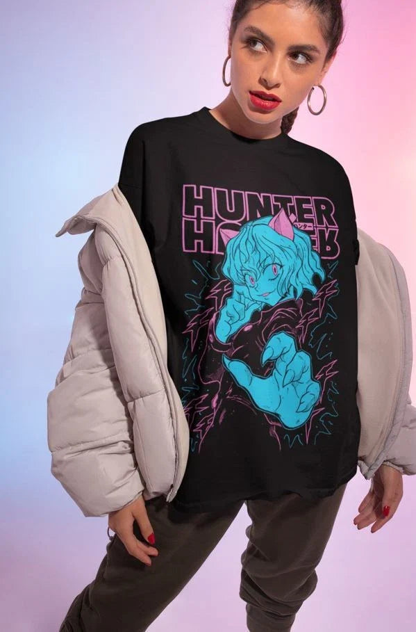 Neferpitou Hunter X Manga Strip HXH Anime All Size - Adult & Kids T-Shirts, Sweatshirts & Hoodies apparel design preview 1