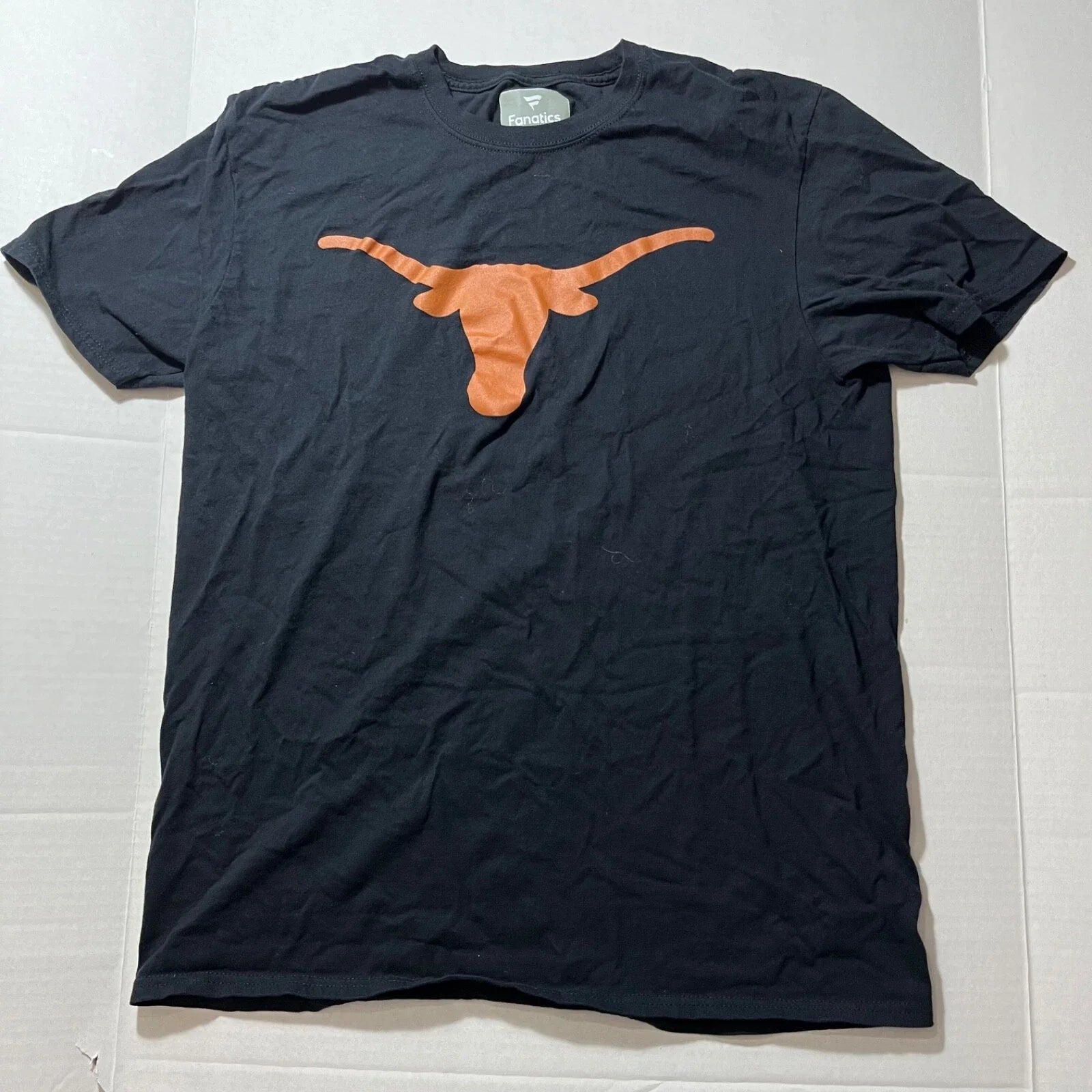UT Texas Longhorns BLACK L Cotton Tagless 1-Side - Adult & Kids T-Shirts, Sweatshirts & Hoodies apparel design preview 1