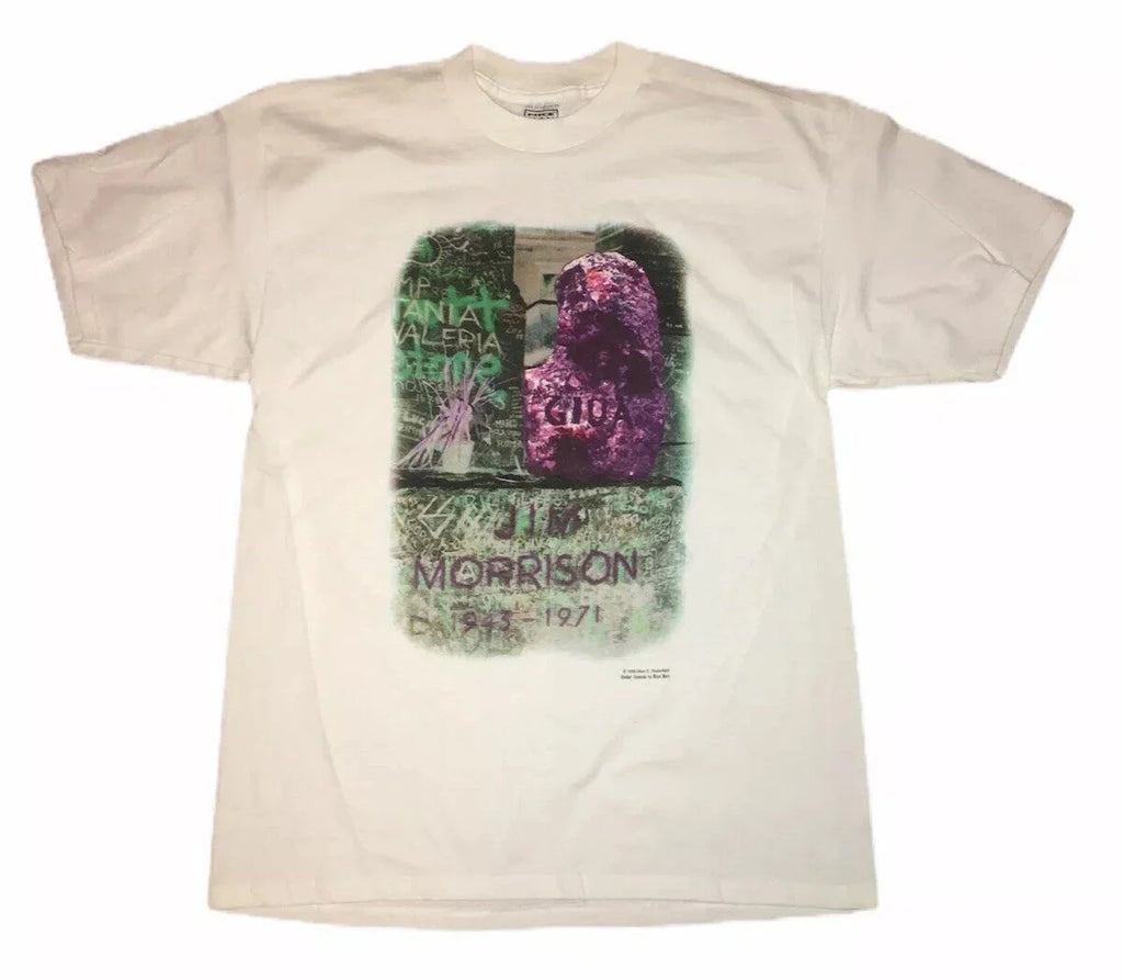 Vintage 90s 1995 Jim Morrison Rock Roll Nice Man - Adult & Kids T-Shirts, Sweatshirts & Hoodies apparel design preview 1