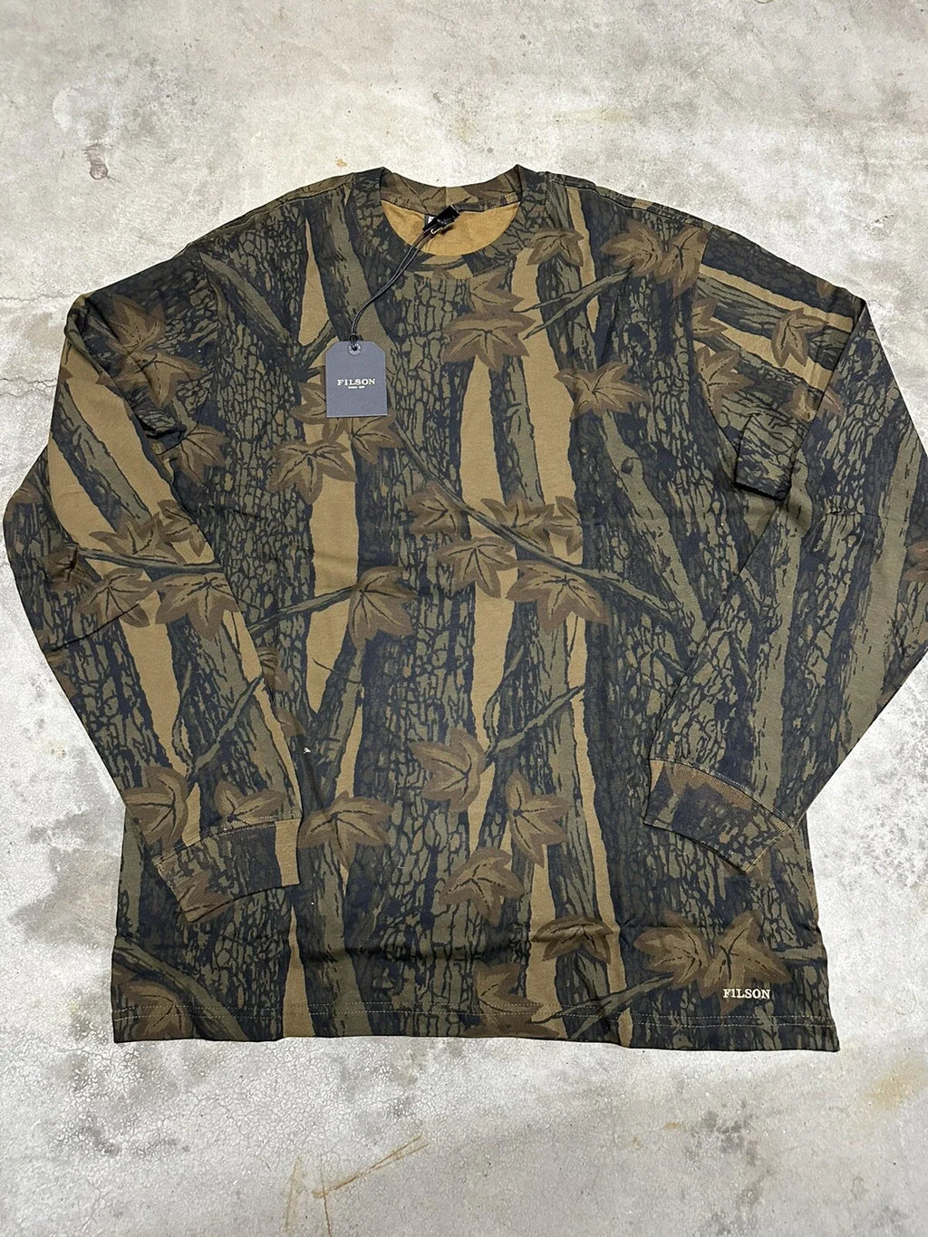 NWT Filson Camo Pioneer Graphic Green Brown Mens - Adult & Kids T-Shirts, Sweatshirts & Hoodies apparel design preview 1