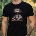 Mens Funny Ostrich Bird Print Cotton Size XS to 5XL - Adult & Kids T-Shirts, Sweatshirts & Hoodies apparel design preview 1