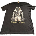 Canvas Men's Size Large Black 'Dumbell-Dore' - Adult & Kids T-Shirts, Sweatshirts & Hoodies apparel design preview 1