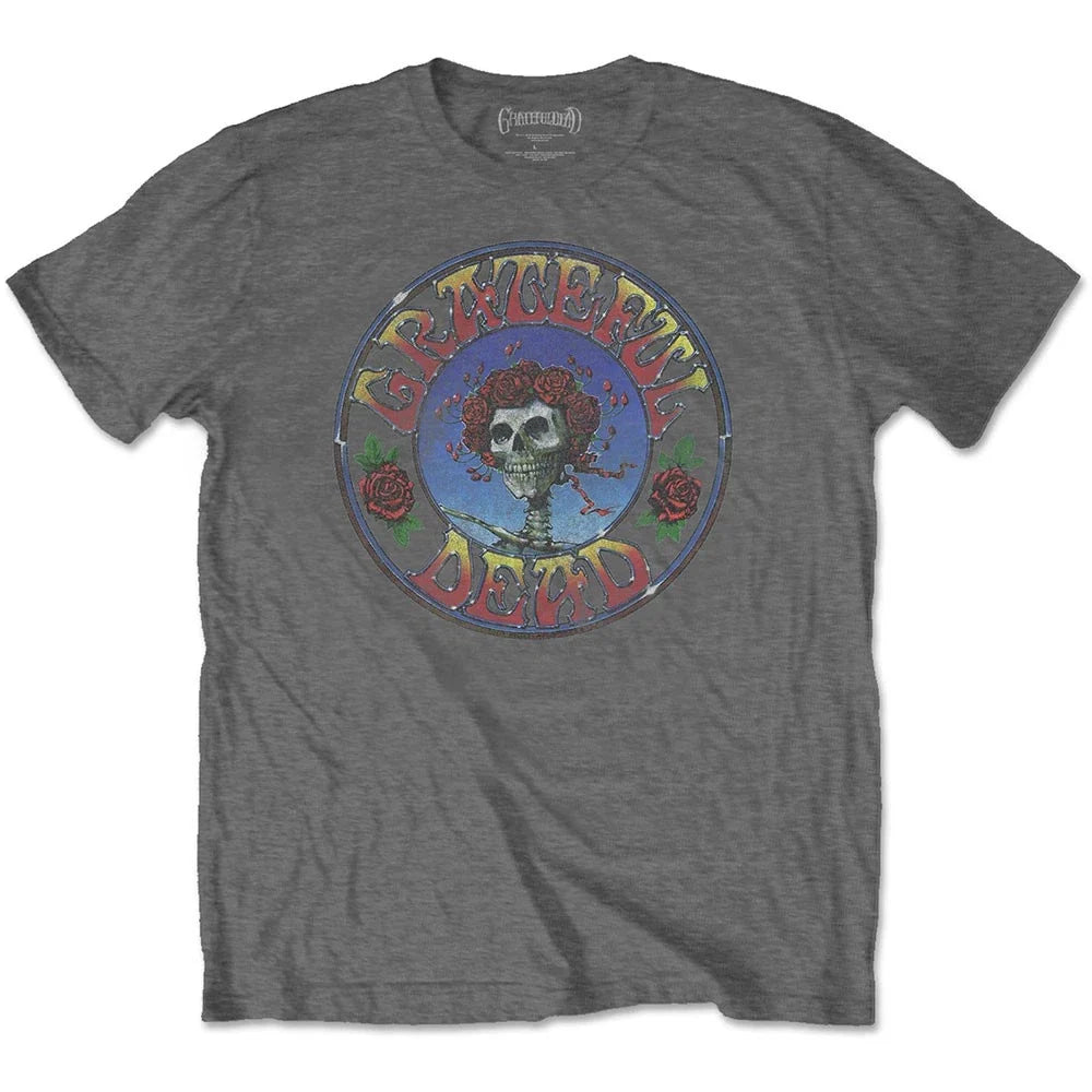 Grey The Grateful Dead Bertha Circle Official Mens - Adult & Kids T-Shirts, Sweatshirts & Hoodies apparel design preview 1