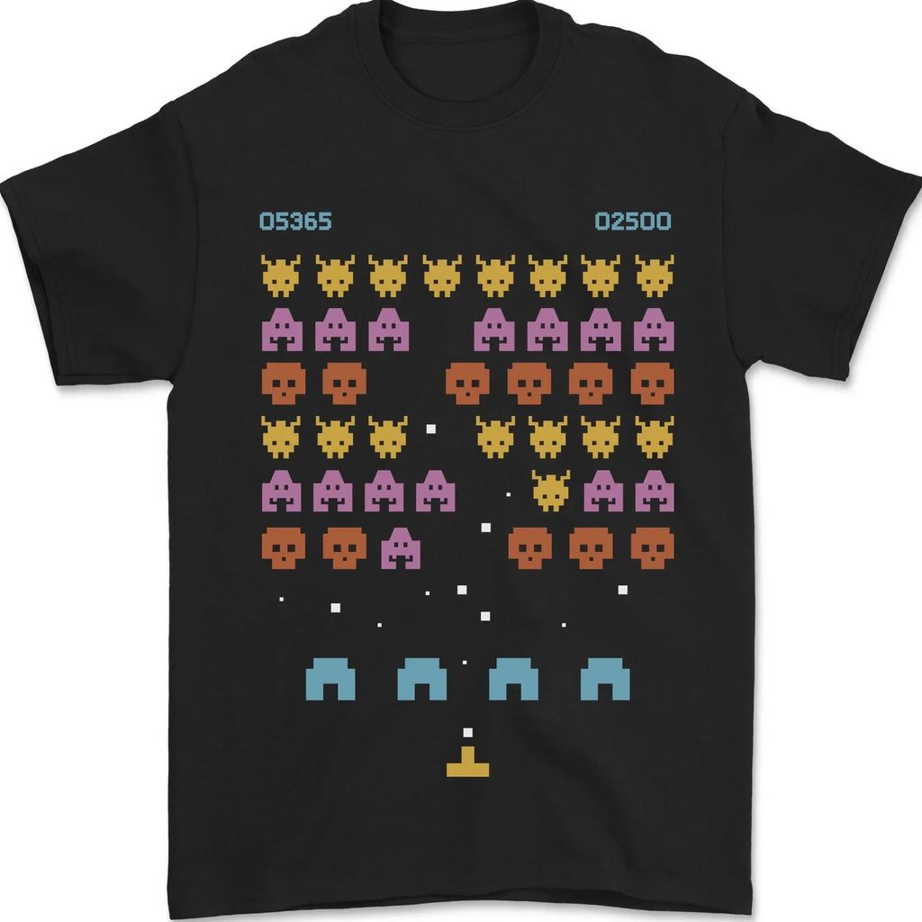 Retro Video Game Arcade Gaming Gamer Mens 100% Cotton - Adult & Kids T-Shirts, Sweatshirts & Hoodies apparel design preview 1