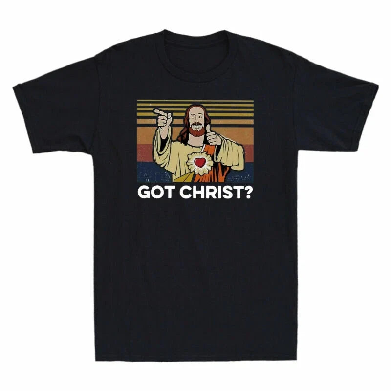 Men's Cotton Got Comedy Christ Jesus Film Funny Buddy - Adult & Kids T-Shirts, Sweatshirts & Hoodies apparel design preview 1