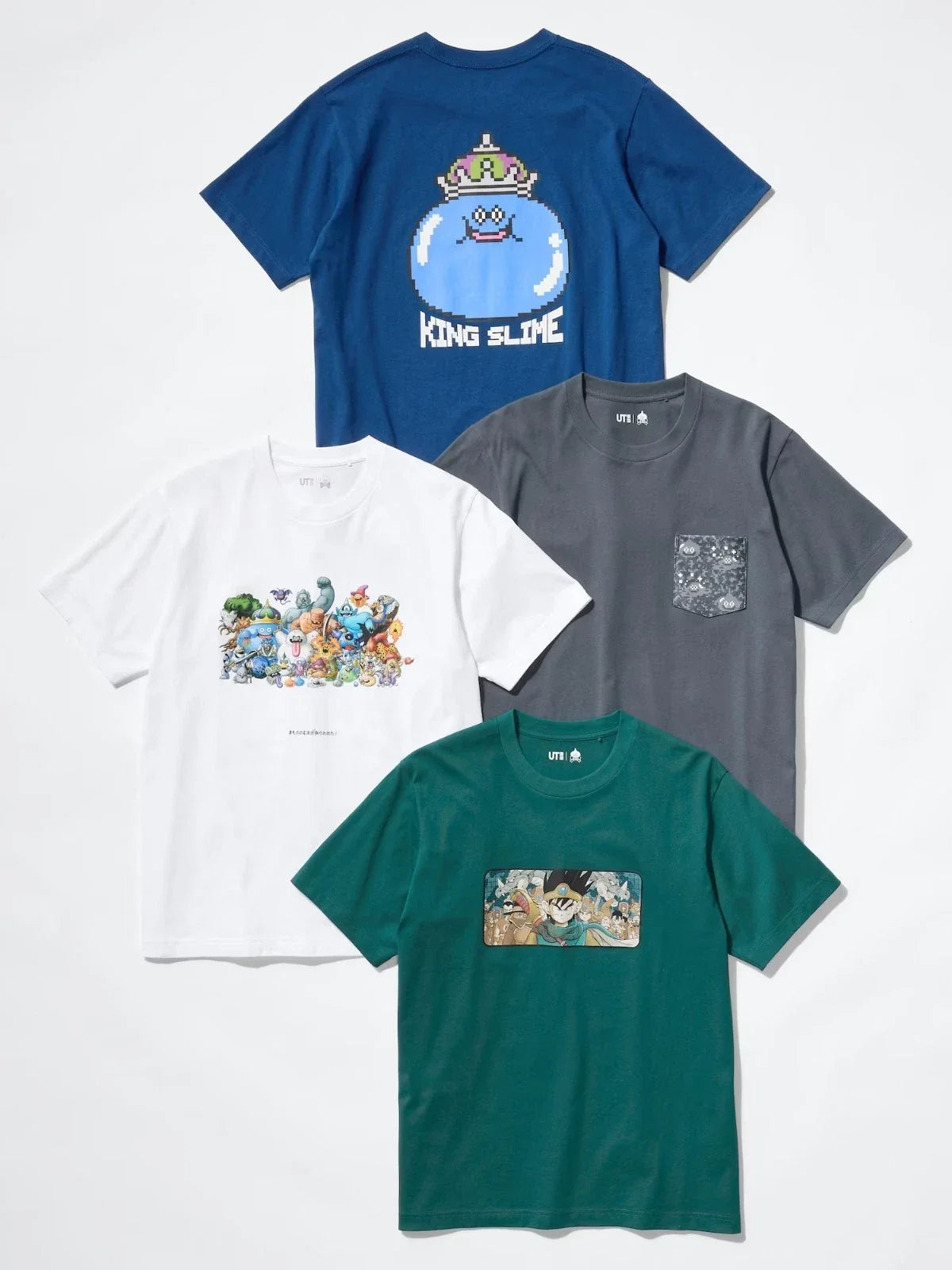 UNIQLO UT Dragon Quest 4colors 2026 Japan NEW - Adult & Kids T-Shirts, Sweatshirts & Hoodies apparel design preview 1