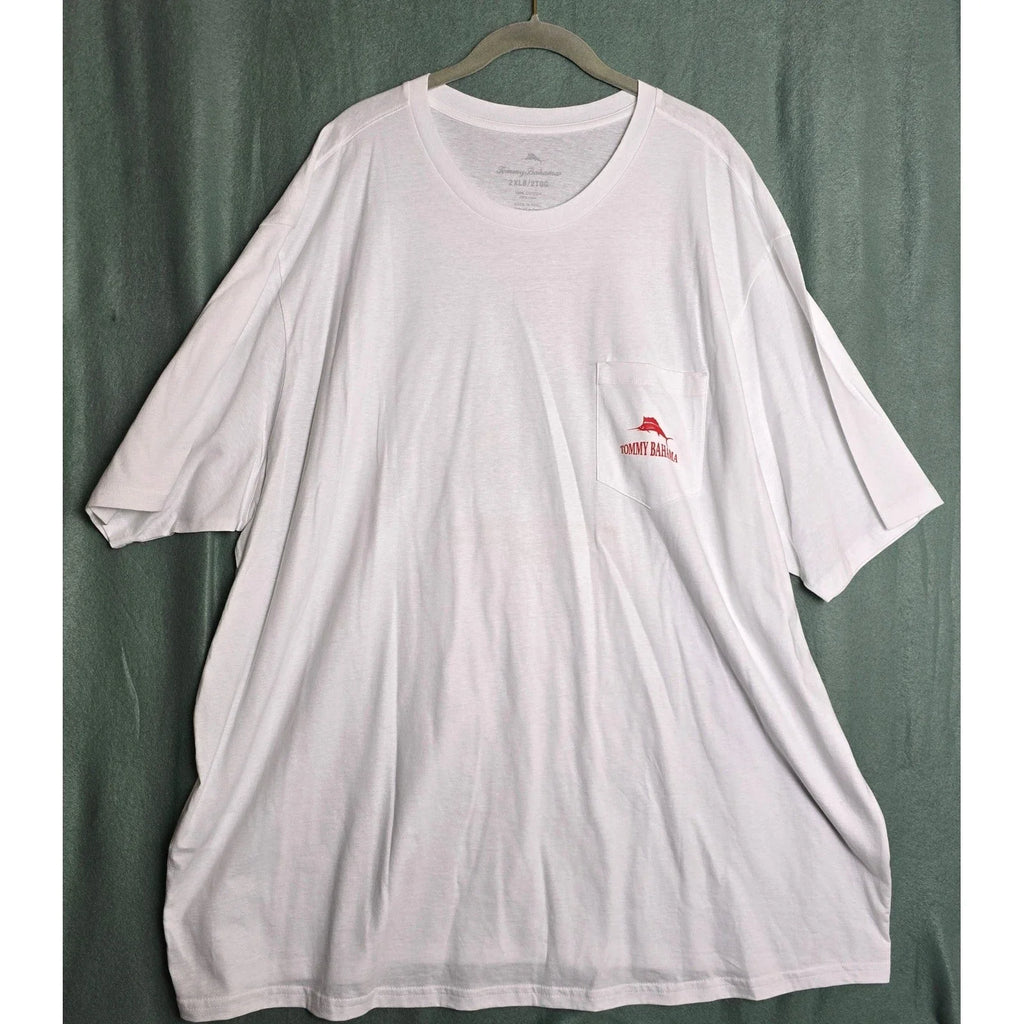 Tommy Bahama Mens 2XLB White Iron Out The Details - Adult & Kids T-Shirts, Sweatshirts & Hoodies apparel design preview 1