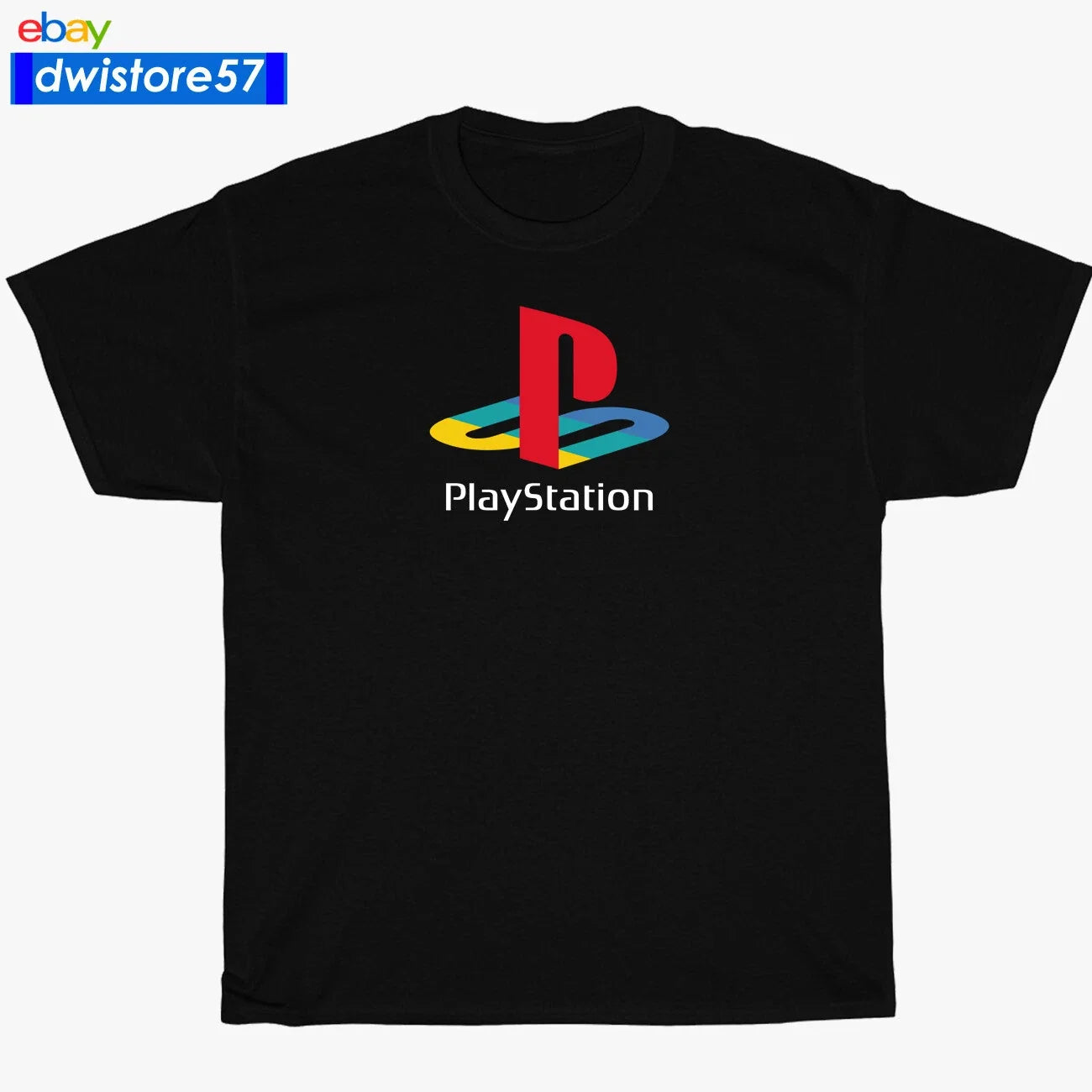 Playstation Play Station Classic Logo Many Colors S - Adult & Kids T-Shirts, Sweatshirts & Hoodies apparel design preview 1