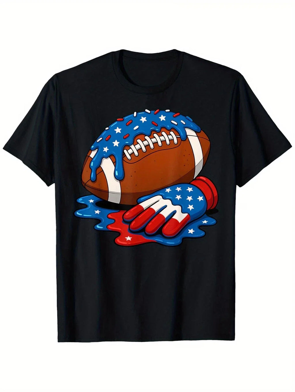 [Trendy Football Breathable Comfortable Drip WR - Adult & Kids T-Shirts, Sweatshirts & Hoodies apparel design preview 1