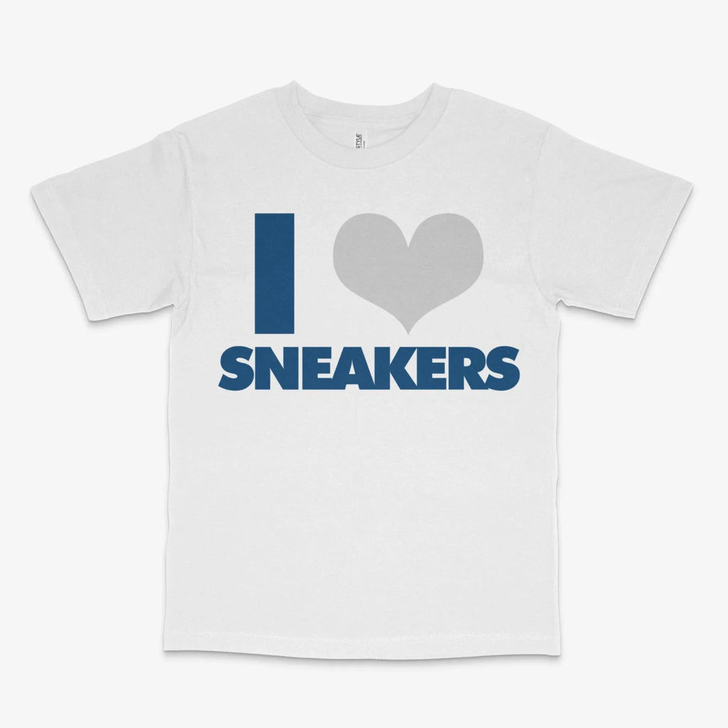 I Love Sneakers White - Adult & Kids T-Shirts, Sweatshirts & Hoodies apparel design preview 1