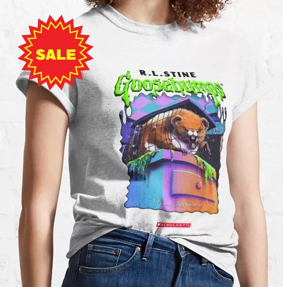 Funny Goosebumps Monster Blood Ii A Girl Who White - Adult & Kids T-Shirts, Sweatshirts & Hoodies apparel design preview 1