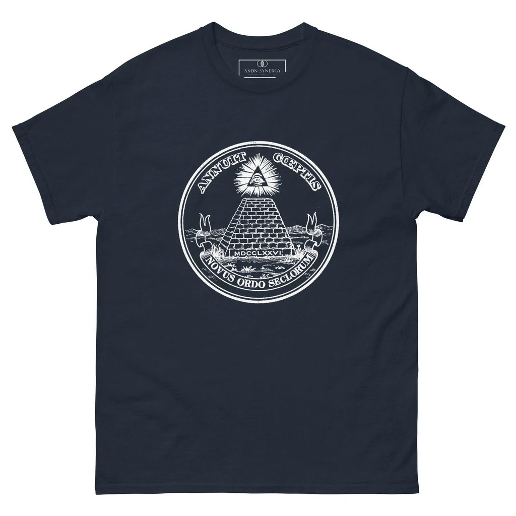 Official Illuminati Pyramid All-Seeing Eye Premium - Adult & Kids T-Shirts, Sweatshirts & Hoodies apparel design preview 1