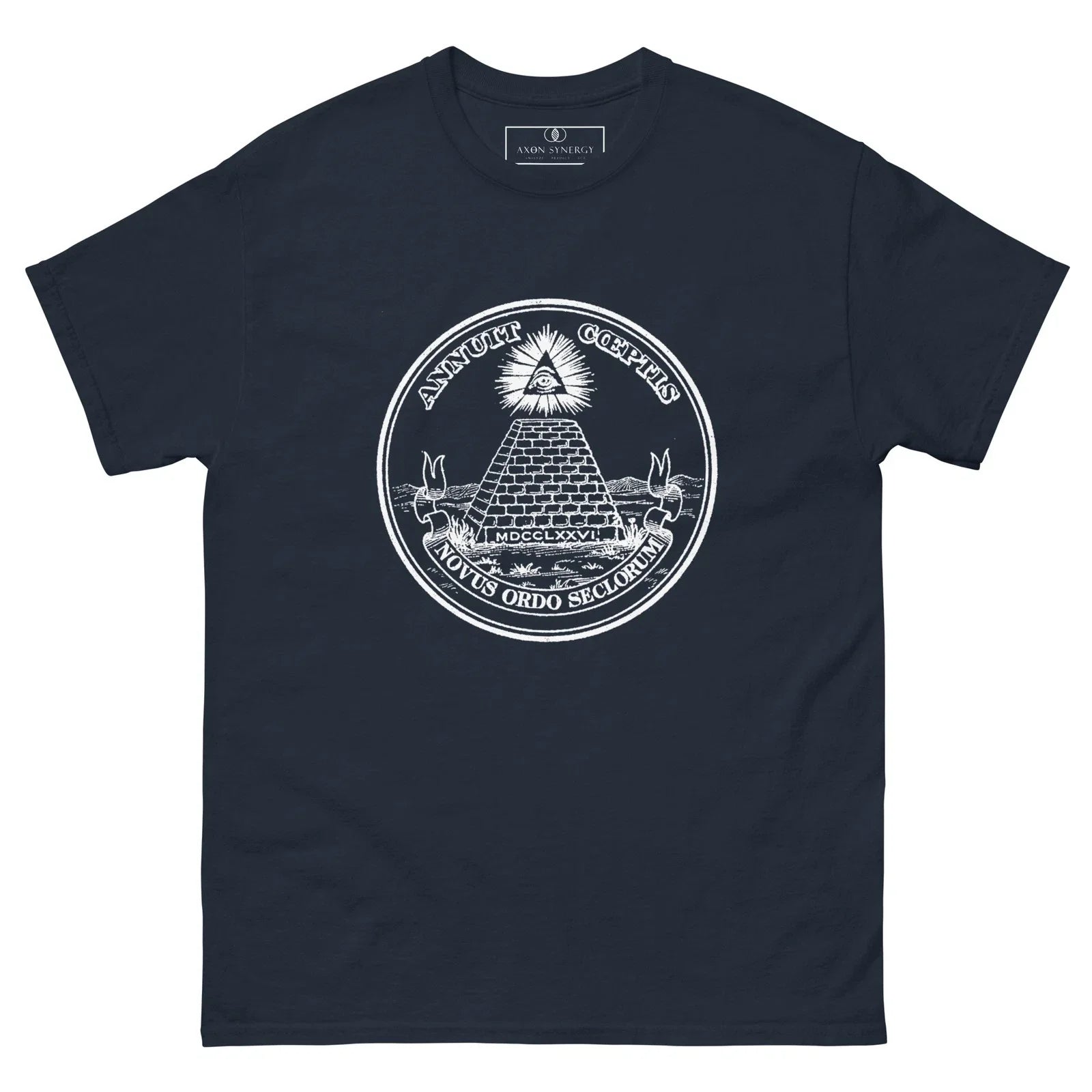 Official Illuminati Pyramid All-Seeing Eye Premium - Adult & Kids T-Shirts, Sweatshirts & Hoodies apparel design preview 1