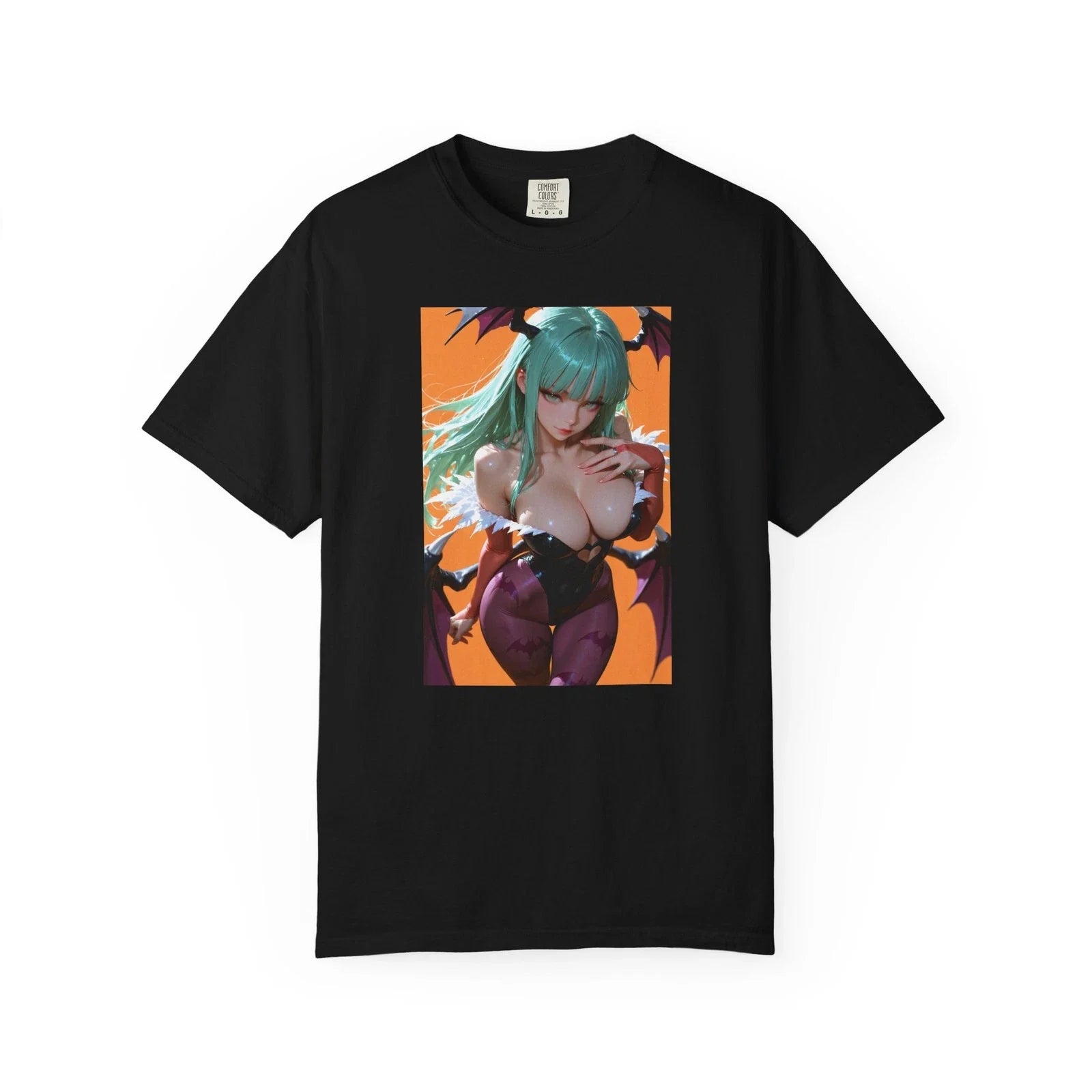 Morrigan Aensland Darkstalker Anime Size - Adult & Kids T-Shirts, Sweatshirts & Hoodies apparel design preview 1