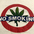 Vintage Distressed 80s Hanes No Smoking Marijuana - Adult & Kids T-Shirts, Sweatshirts & Hoodies apparel design preview 1