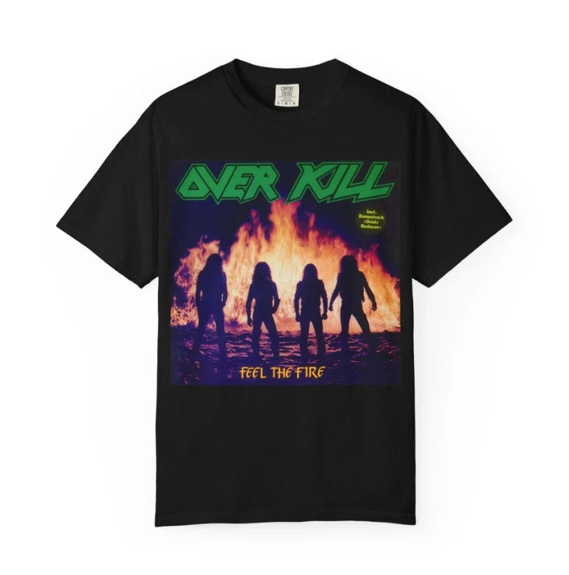 Retro Heavy Metal Fire Graphic Vintage Rock Band - Adult & Kids T-Shirts, Sweatshirts & Hoodies apparel design preview 1