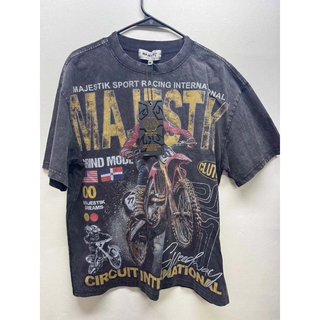 Majestik Men Medium Black Built Different Motocross - Adult & Kids T-Shirts, Sweatshirts & Hoodies apparel design preview 1