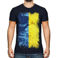 UKRAINE GRUNGE FLAG MENS TOP UKRA?NA FOOTBALL - Adult & Kids T-Shirts, Sweatshirts & Hoodies apparel design preview 1