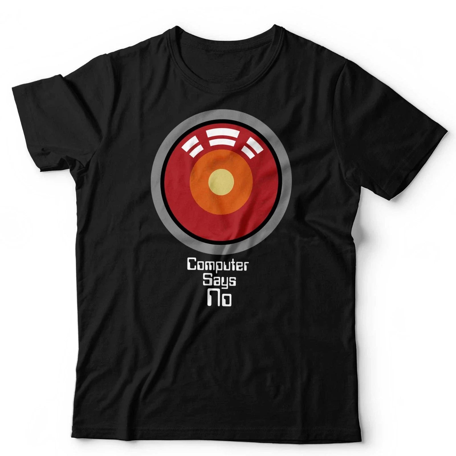 Computer Says No Funny 2001 HAL 9000 Little Britain - Adult & Kids T-Shirts, Sweatshirts & Hoodies apparel design preview 1