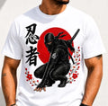 Ninja Shinobi Japanese Kanji Graphic White Streetwear - Adult & Kids T-Shirts, Sweatshirts & Hoodies apparel design preview 1