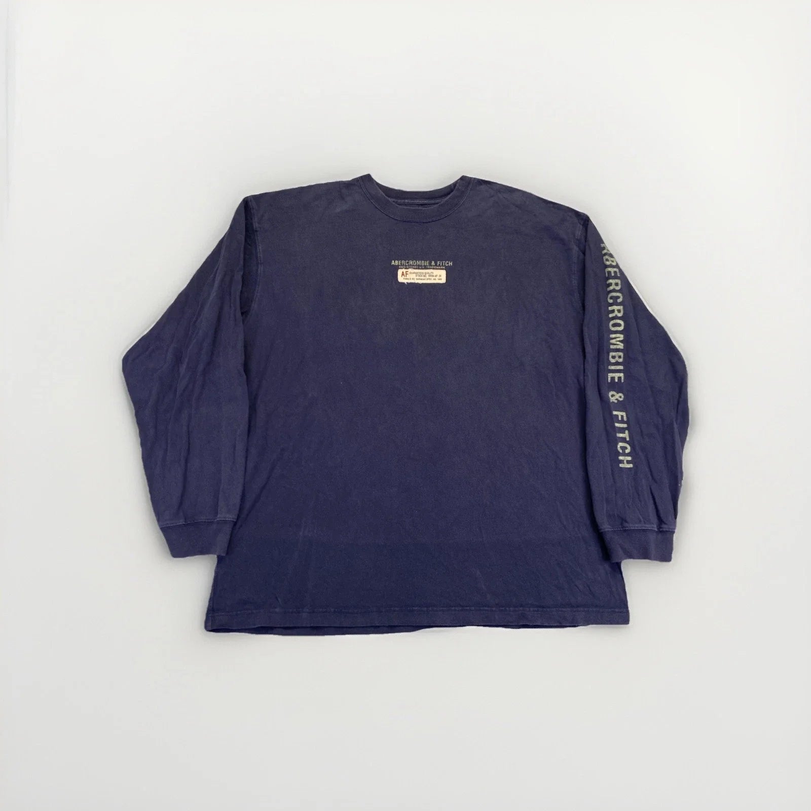 Abercrombie Fitch Mens XL Graphic Navy Y2k Vintage - Adult & Kids T-Shirts, Sweatshirts & Hoodies apparel design preview 1