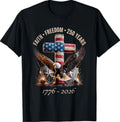 Faith Freedom 250 Years 250th Anniversary USA - Adult & Kids T-Shirts, Sweatshirts & Hoodies apparel design preview 1