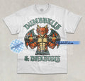 Dumbells Dragons Funny Meme Gym Lover Joke Graphic - Adult & Kids T-Shirts, Sweatshirts & Hoodies apparel design preview 1