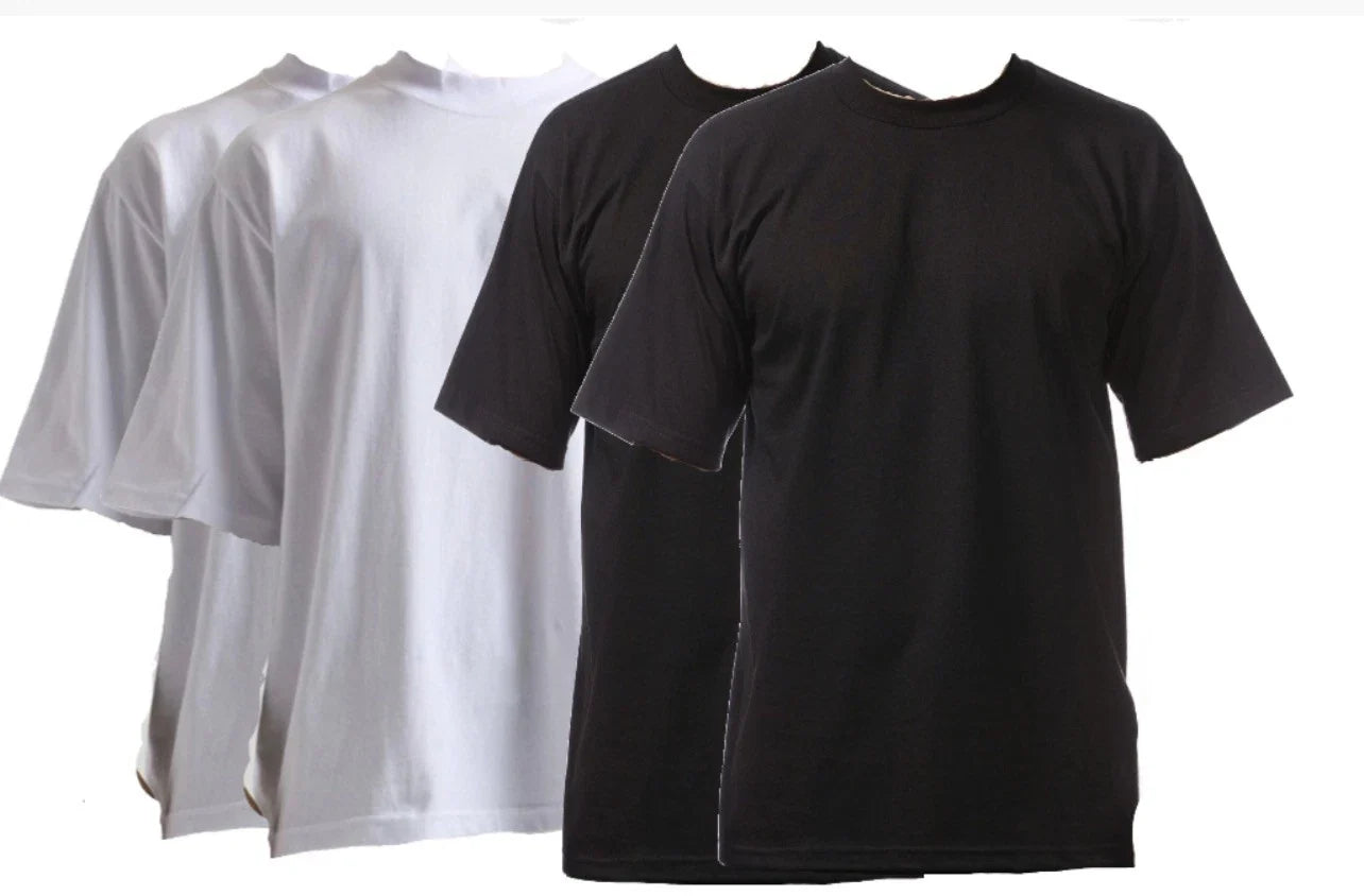 Pack Of 10( 5 white black) Heavyweight Stylish Plain - Adult & Kids T-Shirts, Sweatshirts & Hoodies apparel design preview 1