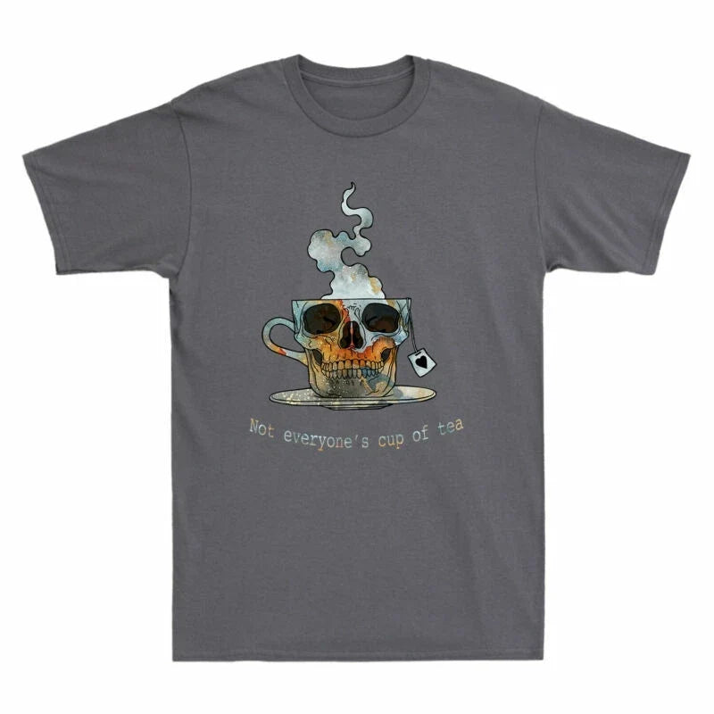 Skull Cup Funny Inspired Men's Design Of Not Cotton - Adult & Kids T-Shirts, Sweatshirts & Hoodies apparel design preview 1