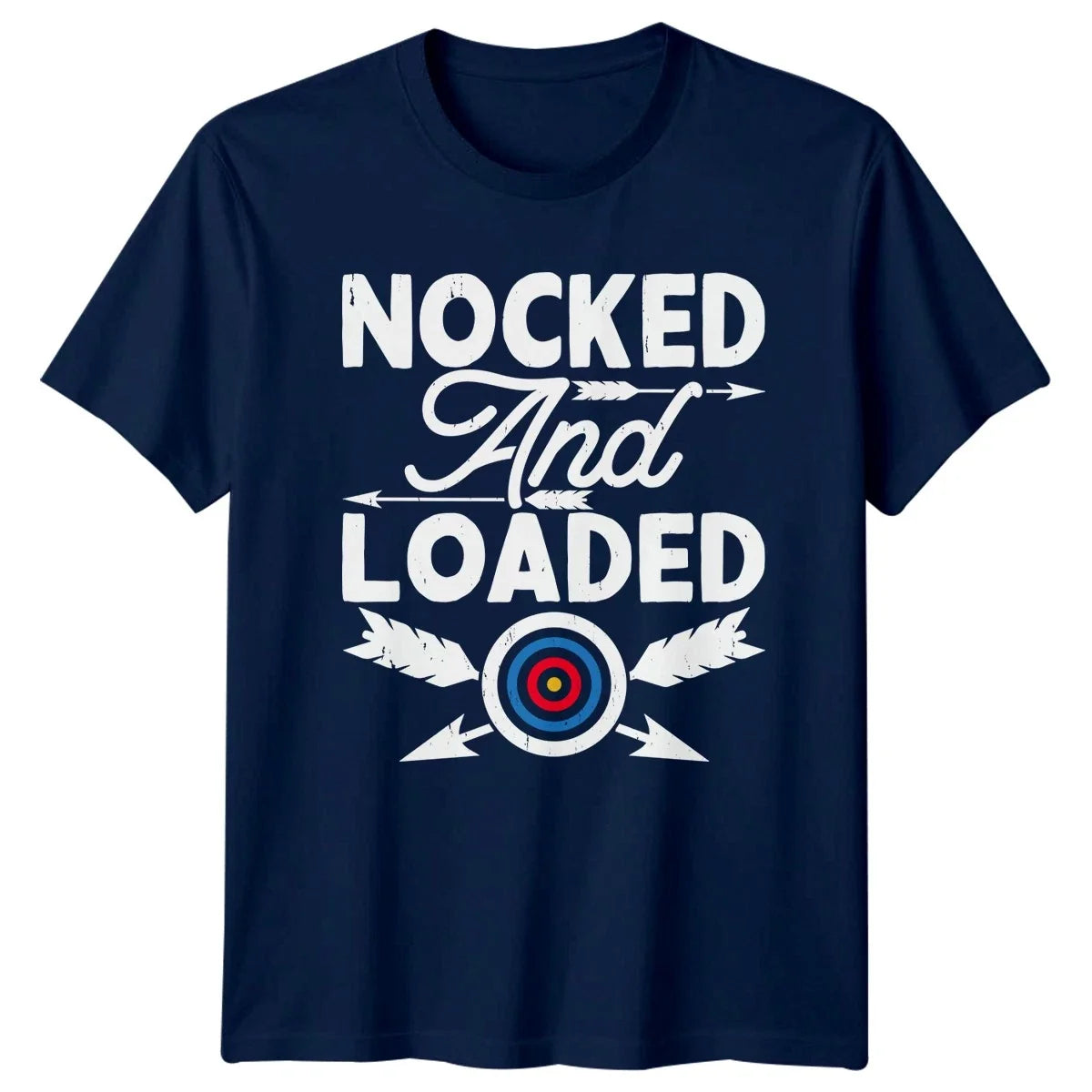 Nocked And Loaded Target Archery Gift For Him Her - Adult & Kids T-Shirts, Sweatshirts & Hoodies apparel design preview 1